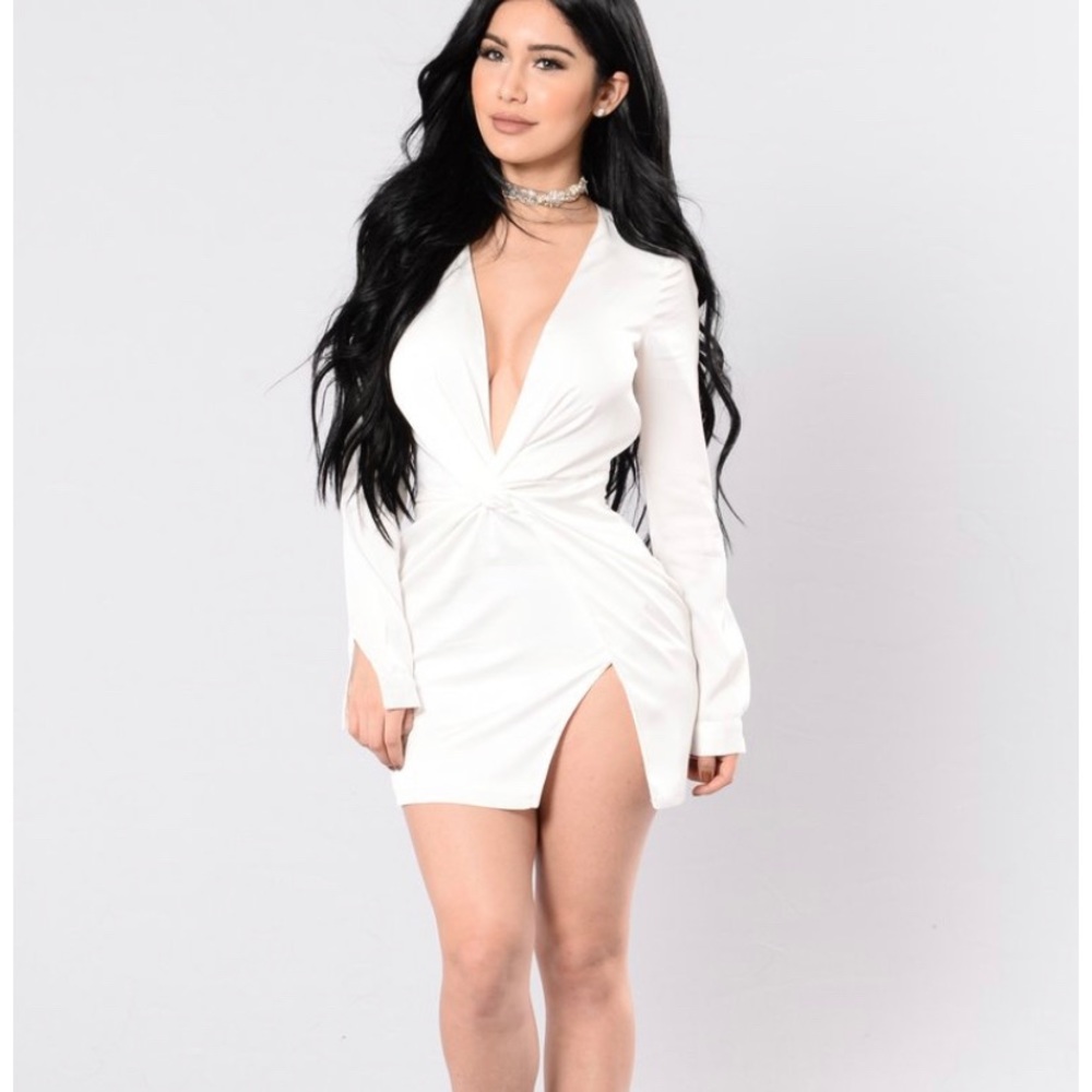 Sugar free dress white